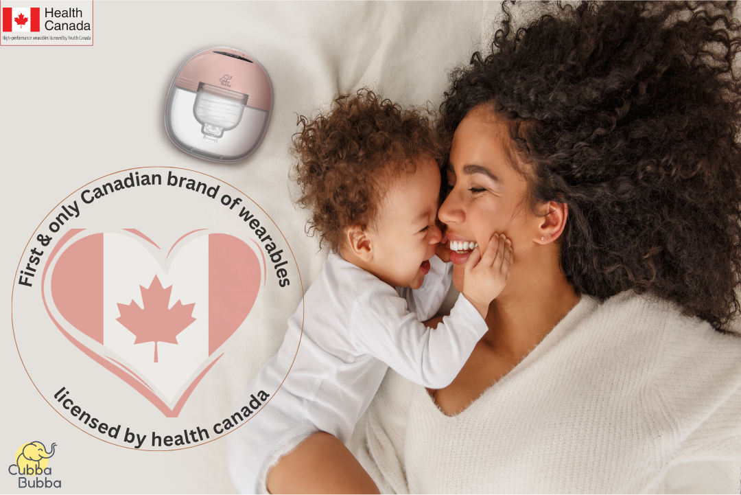 Cubba Bubba: The Gold Standard in Wearable Breast Pumps backed by Health Canada's MDEL License